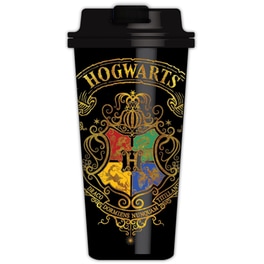 Θερμός Πλαστικό BLUE SKY STUDIOS Harry Potter 450 ml Μαύρο