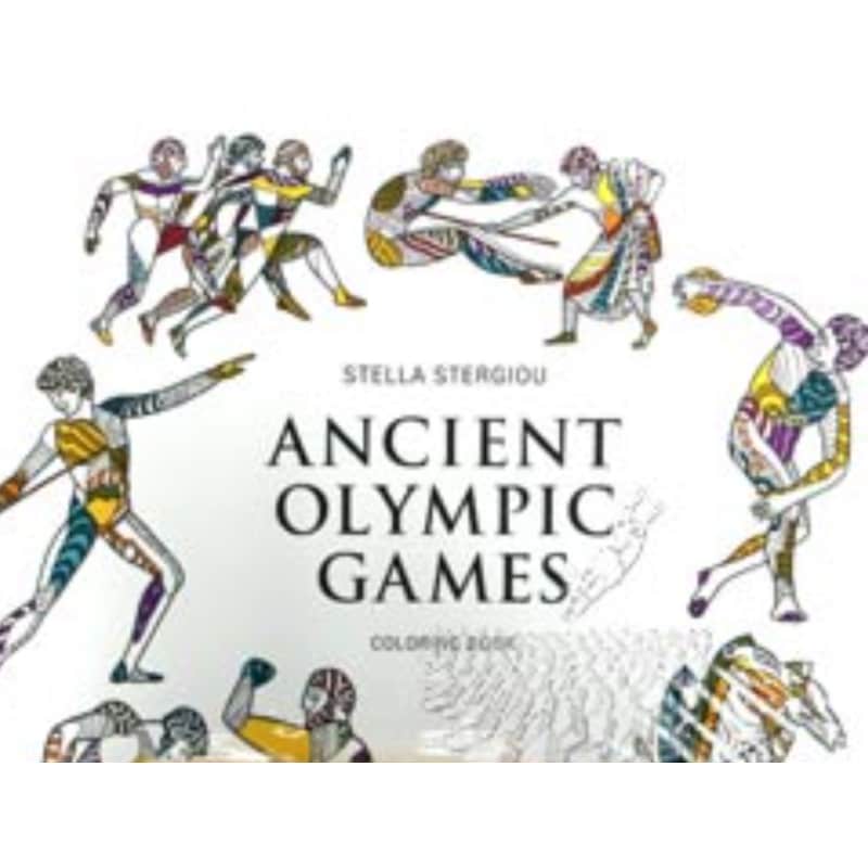 Ancient Olympic Games - Coloring book