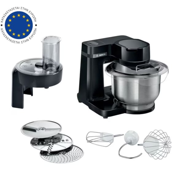 Κουζινομηχανή BOSCH MUMS2EB01 700 W 3.8 L Μαύρο image 0