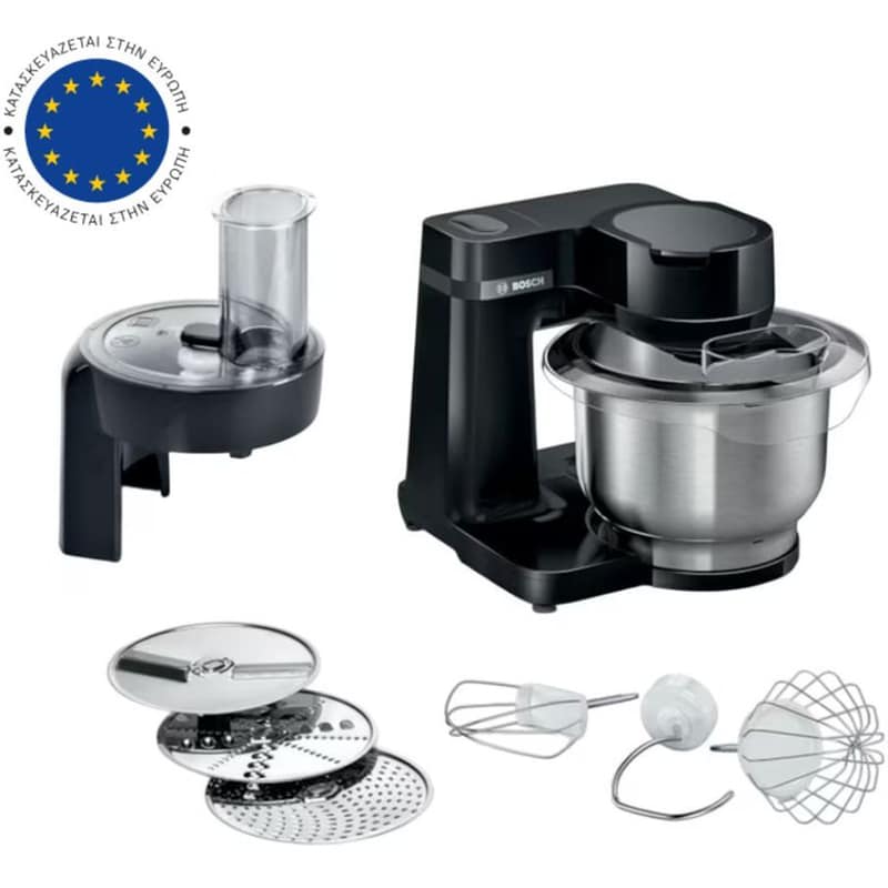 Κουζινομηχανή BOSCH MUMS2EB01 700 W 3.8 L Μαύρο