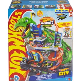 Playset Hot Wheels Απόλυτο Γκαράζ T-Rex Με Πίστα City