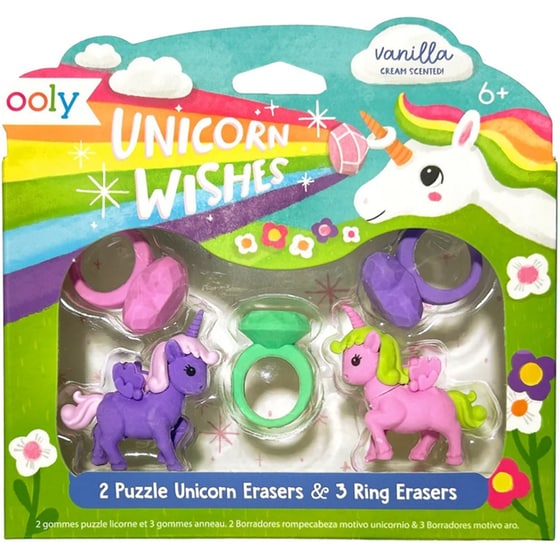 Γόμα Παζλ Ooly Αρωματική Unicorn Wishes image 1