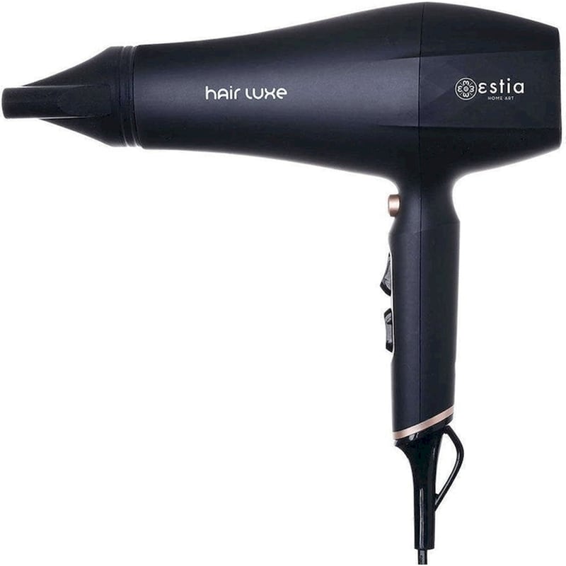 Σεσουάρ Μαλλιών ESTIA 06-14728 Hair Luxe 2200W Μαύρο