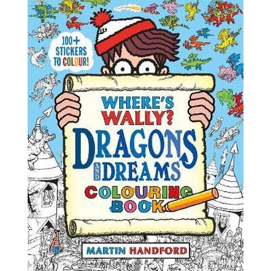 Where's Wally? Dragons and Dreams Colouring Book image 0