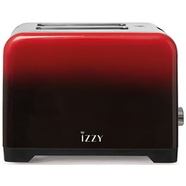 Φρυγανιέρα IZZY Ombre Red IZ-9102 2 Θέσεων 950 W Κόκκινο