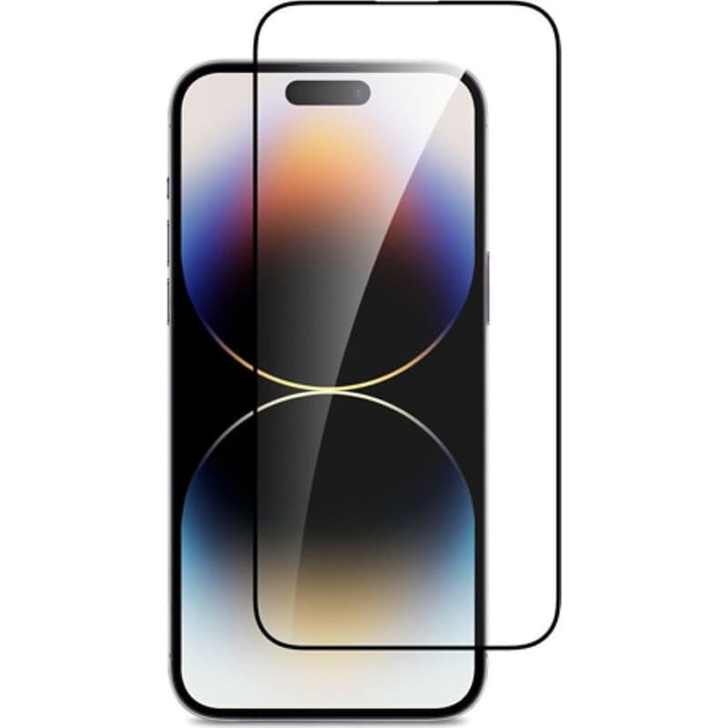 VIVID Προστατευτικό οθόνης Apple iPhone 15 - Tempered Glass Vivid Full Face - Μαύρο
