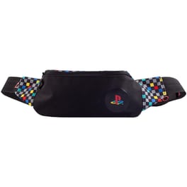 Difuzed Τσαντάκι Μέσης Playstation Retro από Πολυεστέρα με Φερμουάρ - Μαύρο