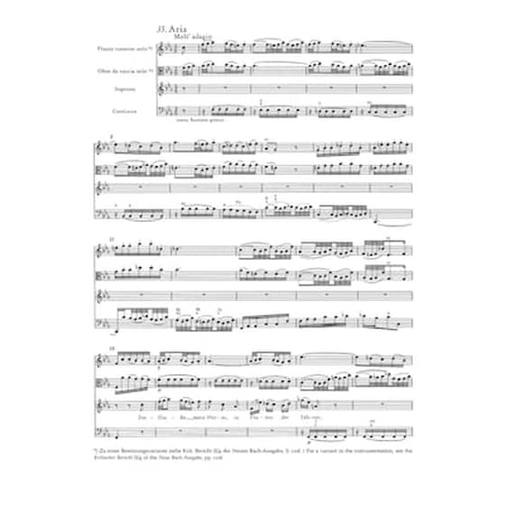 Βιβλίο Για Σύνολα Barenreiter Bach - St. John Passion Bwv 245 [pocket Score] image 3
