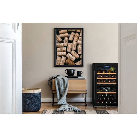 LA SOMMELIERE ECS51.2Z για 49 Μπουκάλια Μαύρο Συντηρητής Κρασιών image 9