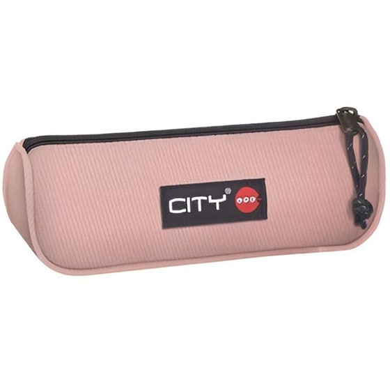 Κασετίνα Βαρελάκι City Eclair Bride Pink Μονή Ροζ image 0