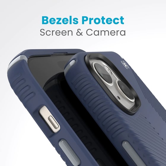 Θήκη Apple iPhone 15 Plus - Speck Presidio2 Grip MagSafe - Coastal Blue/Dust Grey image 4