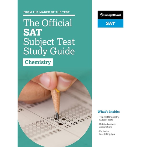 The Official Sat Subject Test In Chemistry Study Guide image 0