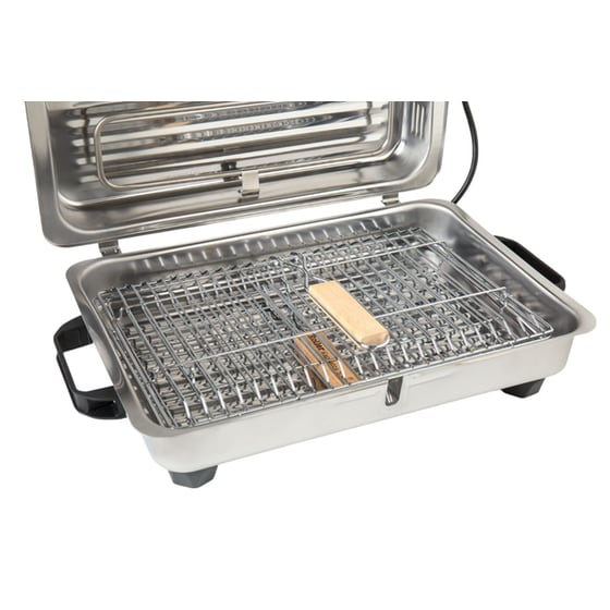 Ηλεκτρική Ψησταριά BBQ ROLLER 18/D 800 W Inox image 2