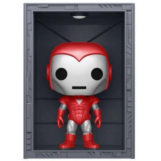 Funko Pop! Marvel - Hall of Armor - Iron Man Model 8: Silver Centurion #1038 image 0