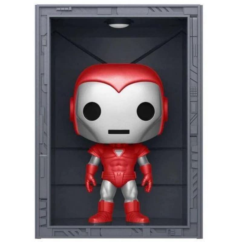 FUNKO Funko Pop! Marvel - Hall of Armor - Iron Man Model 8: Silver Centurion #1038
