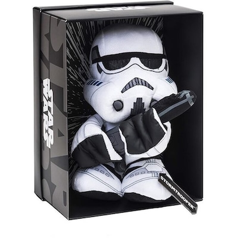 Λούτρινη Φιγούρα 25 Εκατοστών Star Wars Stormtrooper Black Line