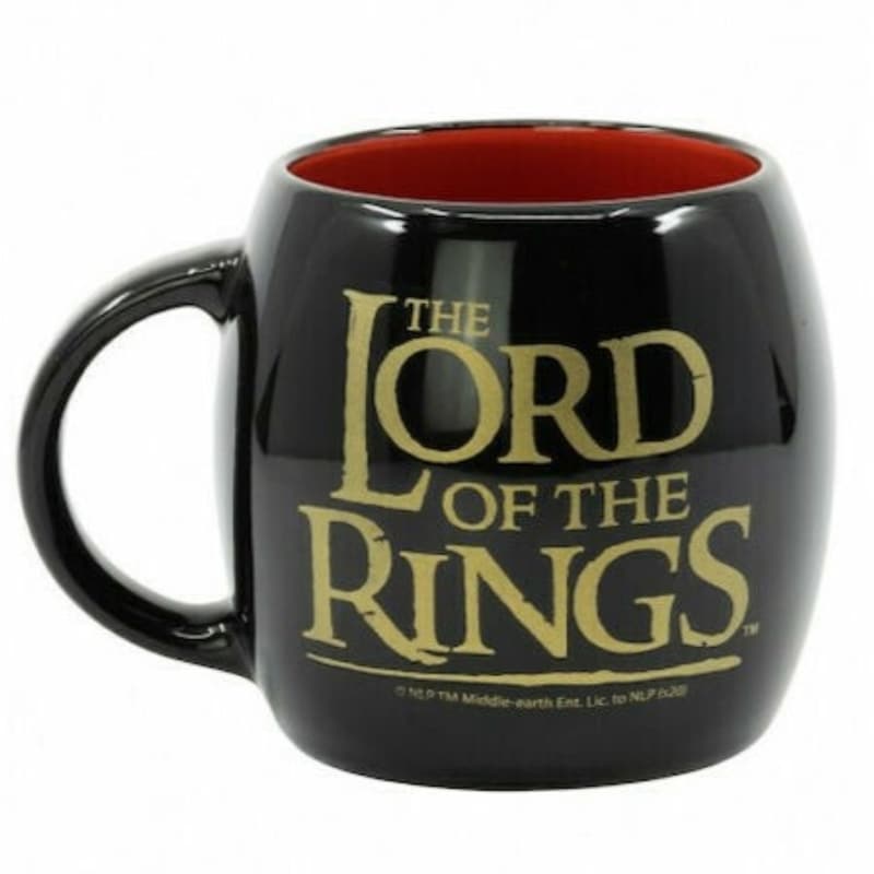 STOR Κούπα Stor Lord of The Rings Κεραμική 380 ml - Μαύρη/Κόκκινη