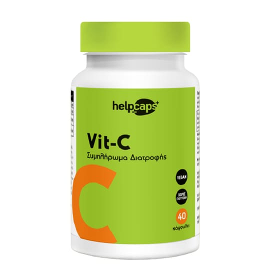 Helpcaps Vitamin C - 40 κάψουλες image 0