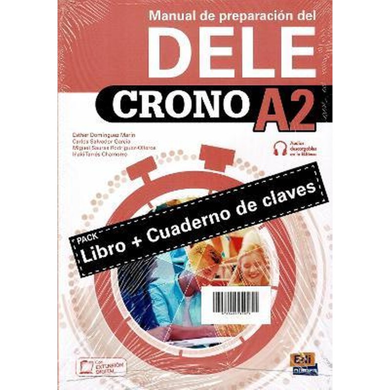 Crono A2: Pack Of Book And Answers Key : Book Of Preparation For The Dele Level A2: Level Required For Spanish Citizenship Exam