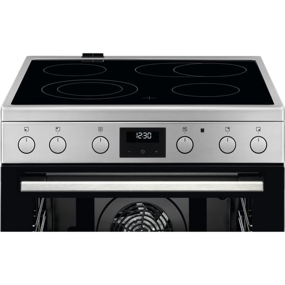 ELECTROLUX LKR64020MX SurroundCook 73 Lt Inox Ηλεκτρική Κουζίνα Κεραμική image 3