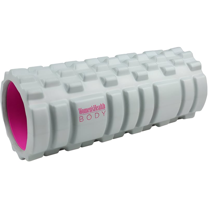 WOMEN'S HEALTH Foam Roller Womens Health 33.5 cm - Γκρι/ Ροζ