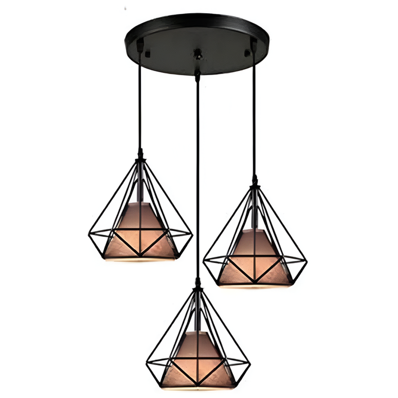 ΧΑΤΖΗΚΟΝΤΙΔΗΣ ΑΕ Κρεμαστό Φωτιστικό Οροφής 25cm Με Καφέ Κάλυμμα C30