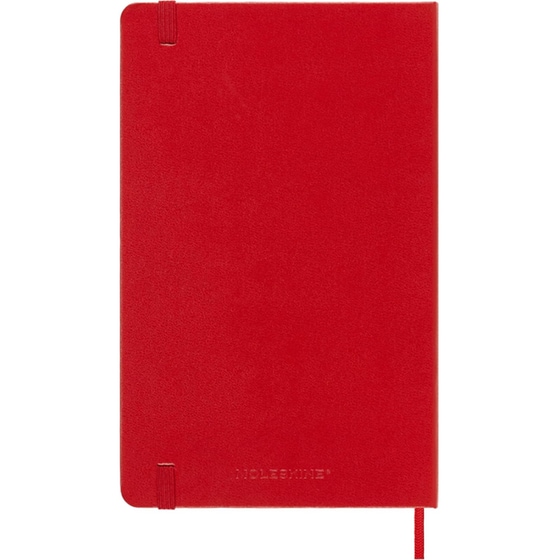 Ημερολόγιο Εβδομαδιαίο Moleskine 2024 12M L Scar. Red Σκληρό image 5