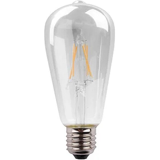 Λάμπα LED Eurolamp Filament Dimmable ST64 E27 11W 6500K - Ψυχρό Λευκό image 0