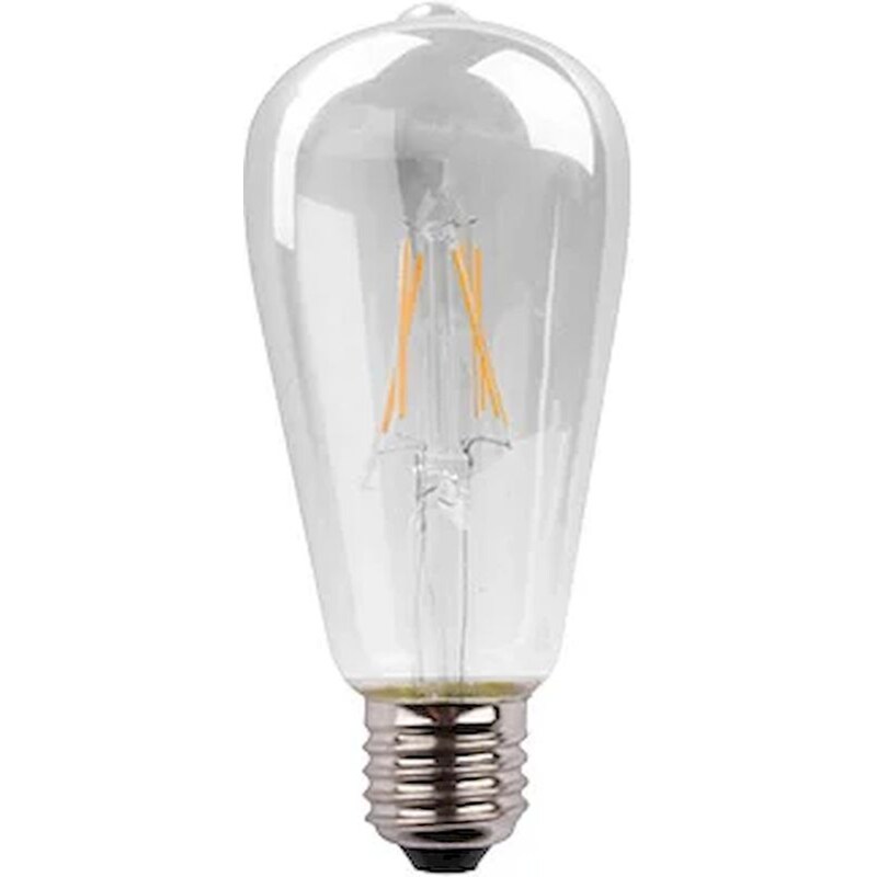Λάμπα LED Eurolamp Filament Dimmable ST64 E27 11W 6500K - Ψυχρό Λευκό E-DAMIANAKIS