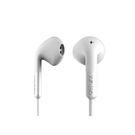 Handsfree Ακουστικά Defunc In-Ear Stereo Hybrid Λευκό (D0042)