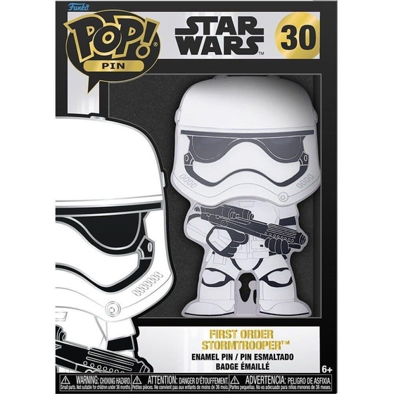 Funko Pop! Pin - Star Wars - First Order Stormtrooper #30 image 0