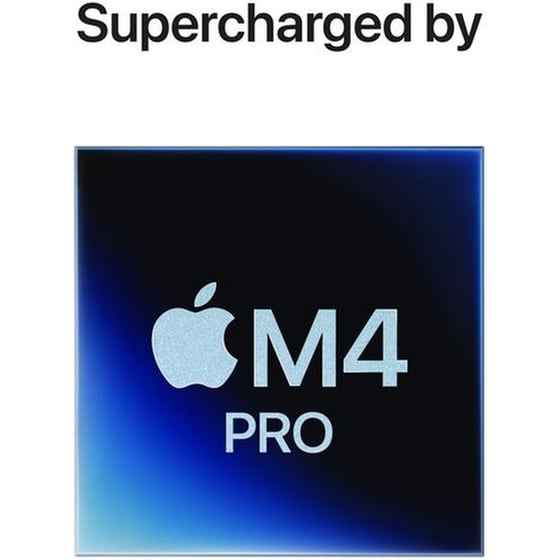 Apple Mac Mini with M4 Pro Chip (Apple M4 Pro/24GB/512GB SSD/12C CPU/16C GPU) - Silver image 2