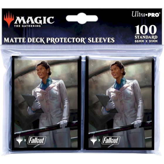 Ultra Pro Card Sleeves Standard Size - Universes Fallout Dr. Madison Li(100 Sleeves) image 1