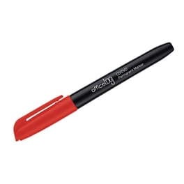 Μαρκαδόρος Ανεξίτηλος Office Log για CD/DVD Κόκκινο 1.0 mm