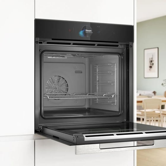 BOSCH Serie 8 HSG7584B1 71 Lt Μαύρο Εντοιχιζόμενος Φούρνος Άνω Πάγκου image 2