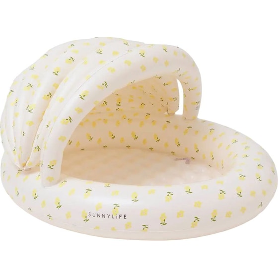 Φουσκωτή Παιδική Πισίνα SUNNYLiFE The Fairy Lemon 31Lt - Λευκή με Σχέδιο image 0