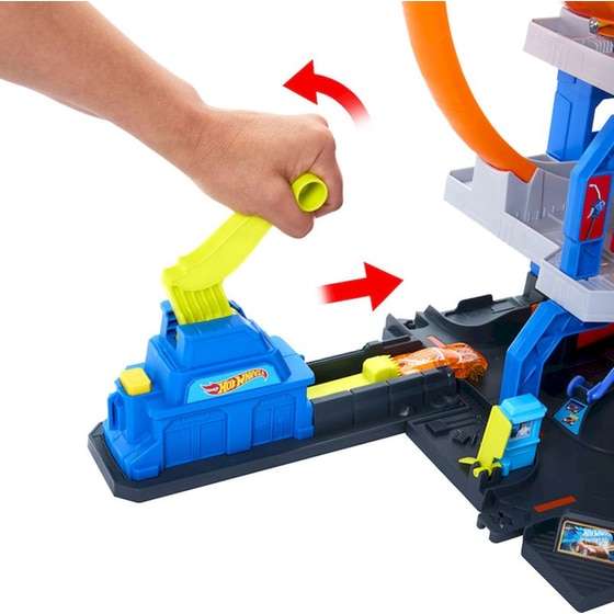 Hot Wheels City Πίστα Mega Garage Loop (JBM74) image 7