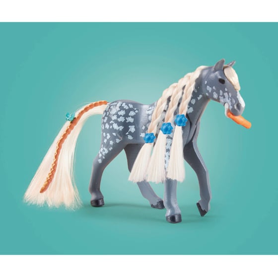 PLAYMOBIL® Horses of Waterfall Στάβλος αλόγων με την Αμέλια και τον Whisper (71353) image 3