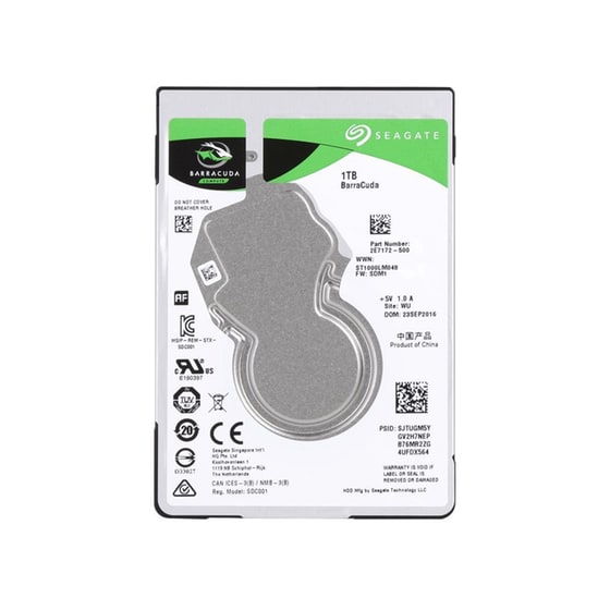 Εσωτερικός Δίσκος HDD SEAGATE Barracuda 2.5" SATA Desktop - 1TB image 1