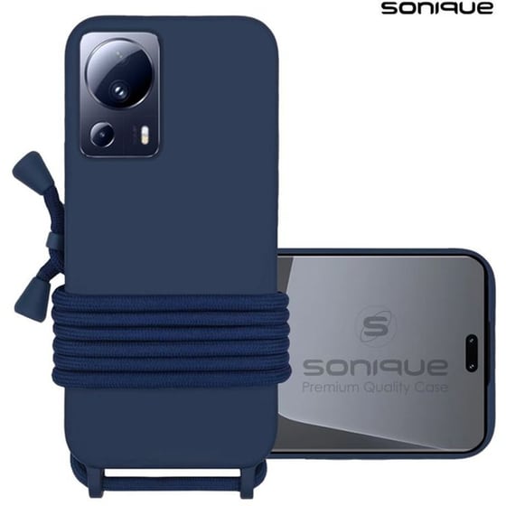 Θήκη Xiaomi Xiaomi 13 Lite - Sonique Με Κορδόνι Carryhang - Μπλε image 0