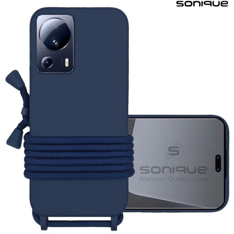 Θήκη Xiaomi Xiaomi 13 Lite - Sonique Με Κορδόνι Carryhang - Μπλε