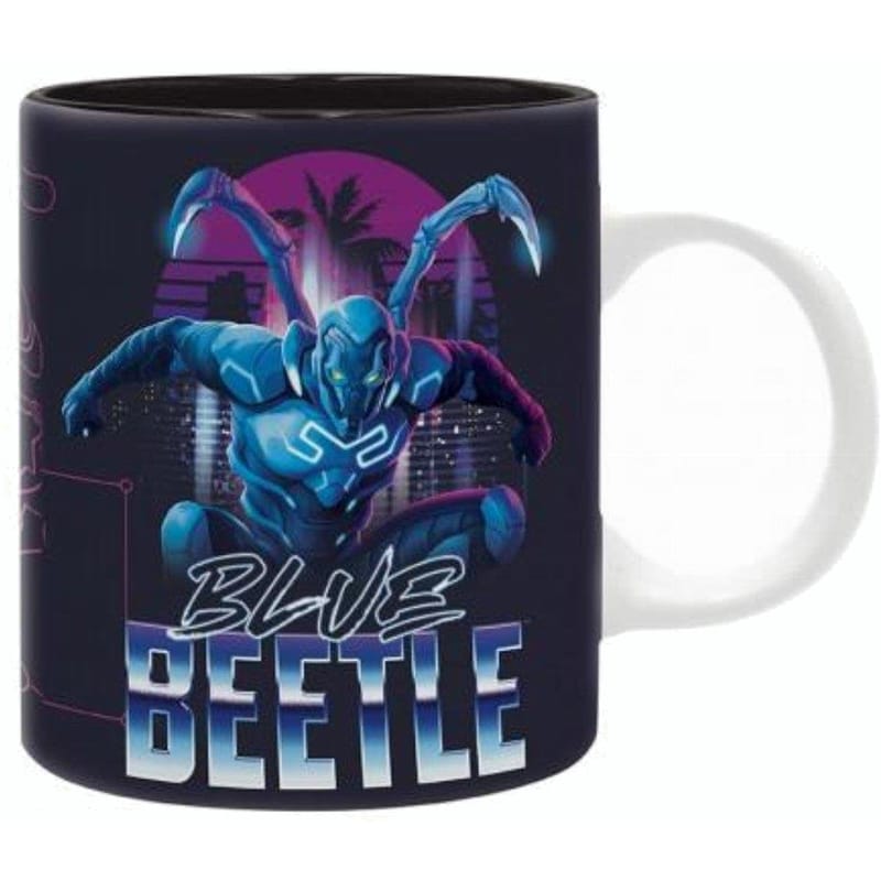 ABYSTYLE Κούπα Abystyle DC Comics Blue Beetle Neon Κεραμική 320 ml - Πολύχρωμη