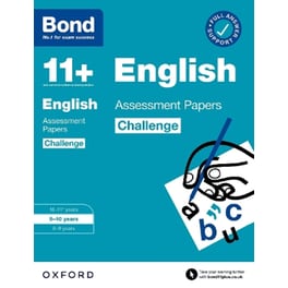 Bond 11+: Bond 11+ English Challenge Assessment Papers 9-10 years