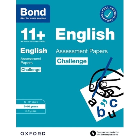 Bond 11+: Bond 11+ English Challenge Assessment Papers 9-10 years image 0