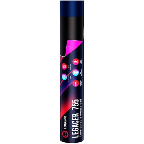 Lorgar Legacer 755 Mouse Pad 500mm - Μαύρο image 7