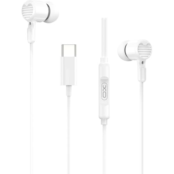Ακουστικά Handsfree XO EP81 USB-C - Λευκό image 0