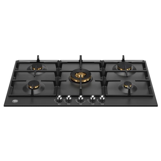 BERTAZZONI P905CHERNE 90 cm Μαύρο Εστία Αερίου Αυτόνομη image 0