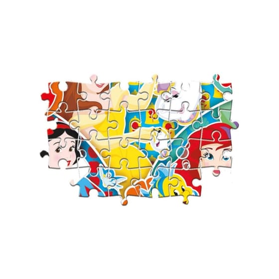 Παιδικό Σετ Παζλ Clementoni Super Color Disney Princess (20/20 Κομμάτια) image 3
