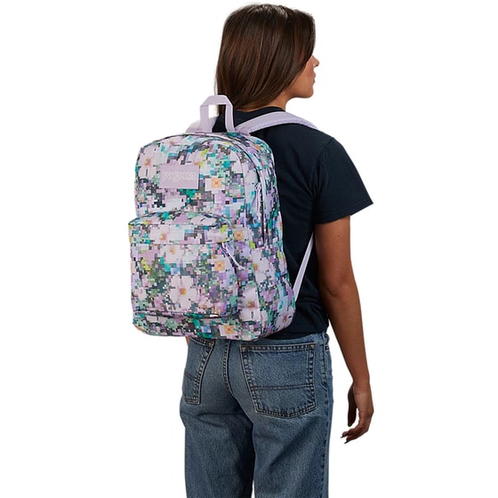 Jansport Τσάντα Πλάτης Superbreak Plus 8-Bit Floral image 1
