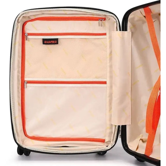 Σετ Βαλίτσες&nbsp;Amber&nbsp;Μαύρο image 11